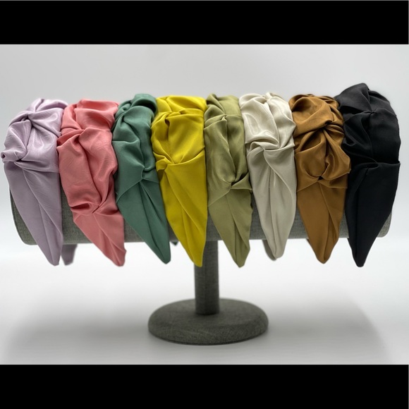 New Handmade Elegant Beautiful Quality Camel Ruffle comfy bendable headband - Picture 12 of 16